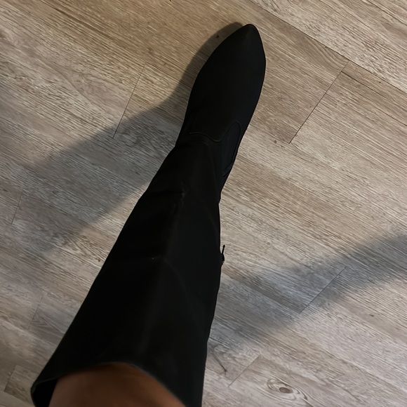 Gently used wedge thigh Boots - Picture 7 of 7